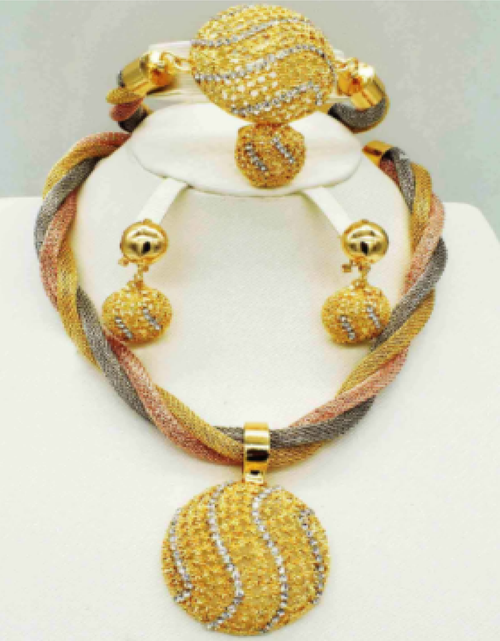 Load image into Gallery viewer, Fine Gold Jewelry Set