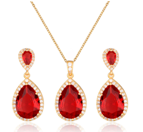 Zircon Jewelry Set